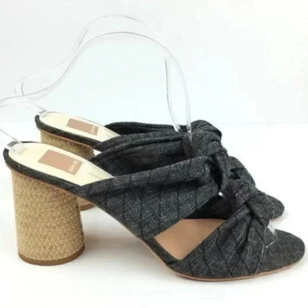 Dolce Vita sandals size 9 blue denim Espadrilles